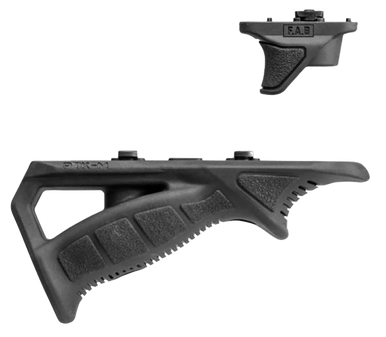 FAB Defense FXPTKMCB PTK-M Rubberized M-LOK Compatible Ergonomic Pointing Grip Combo Pack  Black