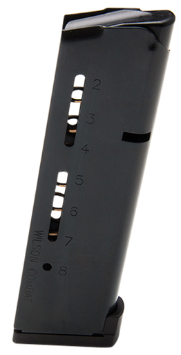 Wilson Combat 500AHD ETM 8rd Magazine Aluminum Floor Plate 45 ACP+P Silver