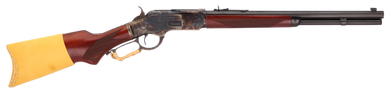 Taylors & Company 550202COM 1873 Comanchero 357 Mag Caliber with 10+1 Capacity, 18" Barrel, Color Case Hardened Metal Finish & Walnut Fixed Pistol Grip Stock Right Hand (Full Size)