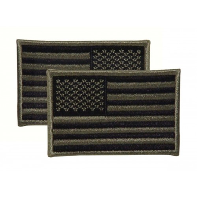 Embroidered USA Military Flag Patches - 20-9087076000