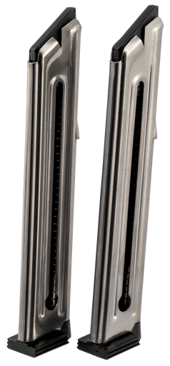 Ruger Mark III IV 10rd 22 LR E-Nickel Stainless Steel Magazine 2 Pack