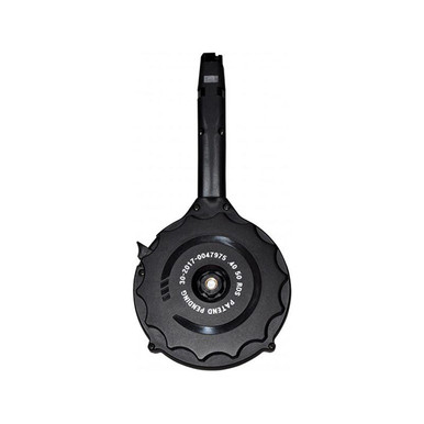 Rwb Drum Mag Glock 40sw 50rd Black Polymer (20)