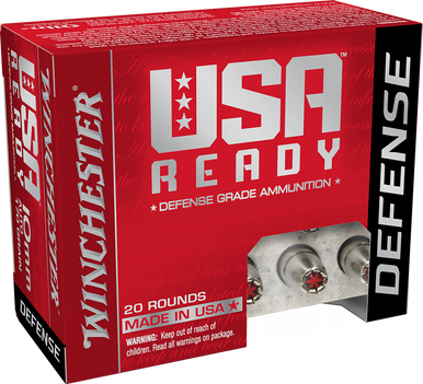 Winchester USA Ready Defense 10mm Hex-Vent HP 170 Grain 20 Rounds