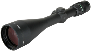 Trijicon 200024 AccuPoint  Black Hardcoat Anodized 2.5-10x56mm 30mm Tube Illuminated Duplex Crosshair w/Green Dot Reticle