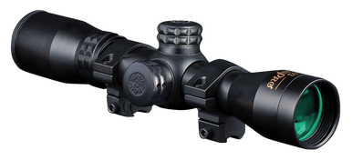 Konus 7262 KonusPro  Compact Matte Black 4x32mm 1" Tube Engraved 30/30 Reticle Includes Mounting Rings