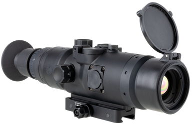 Trijicon EO HUNTER353 IR-Hunter 35-3 Thermal Matte Black 1.75-14x 35mm Multi Reticle 1x-8x Zoom 640x480, 12 Microns, 60Hz Resolution