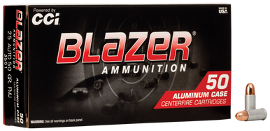 CCI Blazer Pistol Ammo 25 ACP 50 gr. FMJ 50 rd.