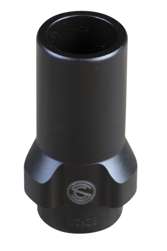 SilencerCo AC2609 3-Lug Muzzle Device 9mm Luger 5/8"-24 tpi