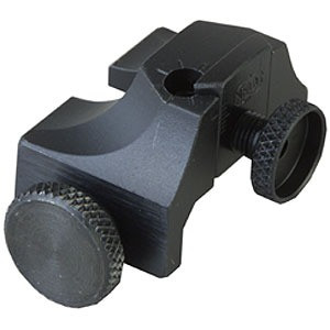 RIFLE  PEEP  WEAVER REAR SIGHT BLACK
