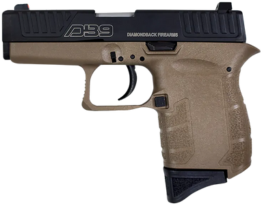 Diamondback Firearms DB9 Gen IV 9mm SemiAuto Pistol  Flat Dark Earth  31 Barrel