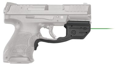 Crimson Trace 0165901 LG-499 Green Laserguard  Black Heckler & Koch VP9/VP9SK/VP40