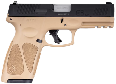 Taurus G3 9mm 4 Barrel 15 Rounds Tan