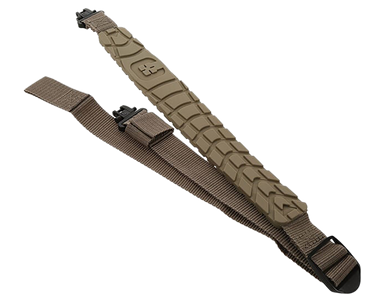 Caldwell 1131996 Max Grip Slim Sling 20"-41" OAL, 1.50" Wide, Flat Dark Earth, Adjustable Design for Rifles