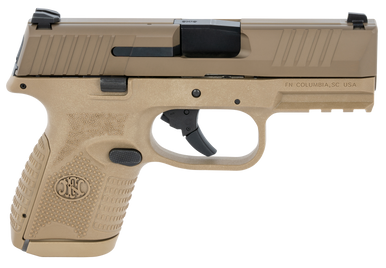 FN 509 Compact 9mm Luger 3.7" Barrel 10 Rounds Flat Dark Earth
