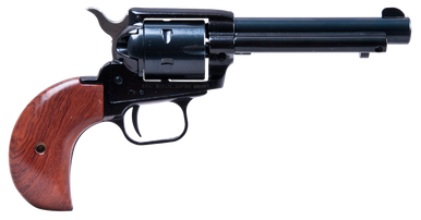 Heritage Rough Rider Revolver  Black  22 LR  22 WMR  475 Barrel  6rd  Cocobolo Bird Head Wood Grips