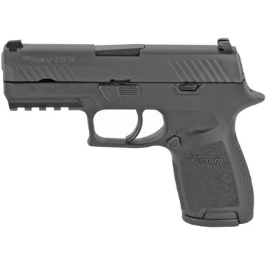 Sig Sauer P320 Nitron Compact, 9mm Luger, 3.9in. Barrel, 10rd - Black (320C-9-B-10)