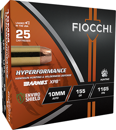 Fiocchi 10BA Hyperformance  10mm 155gr XPB 25 Rounds