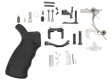 Spikes Tactical SLPK301 Lower Parts Kit Enhanced Black AR Platform