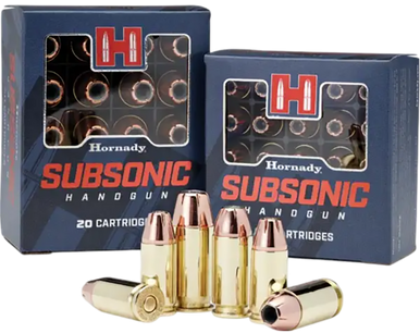 Hornady Subsonic Handgun Ammo 45 ACP 230 gr. XTP 20 rd.