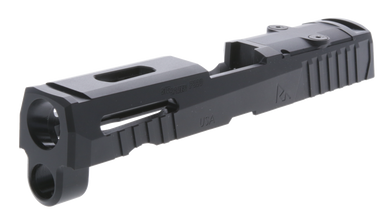 Rival Arms RA10P301A Optic Ready Slide A1 Sig P320 Carry RMR Cut QPQ Black 416R Stainless Steel