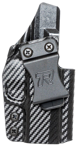 Rounded Gear TRSG3CCFRHVAR Kydex  IWB Black Kydex Fits Taurus G3C Belt Clip Right Hand