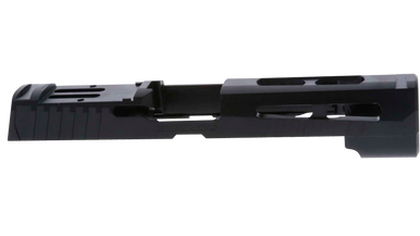 Rival Arms RA10P402A Optic Ready Slide A1 Sig P320 Full Size Docter Cut QPQ Black 416R Stainless Steel
