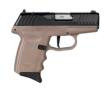 SCCY DVG-1 RDR Handgun 9mm Luger 10rd Magazine 3.1" Barrel Striker Fired Black Slide/FDE Frame