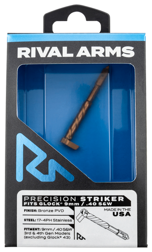 Rival Arms RARA40G001C Precision Striker  9mm/40 S&W Glock Gen3-4 Bronze 17-4 Stainless Steel