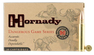 Hornady 8232 Dangerous Game  375Ruger 300gr Dangerous Game Solid 20 Rounds