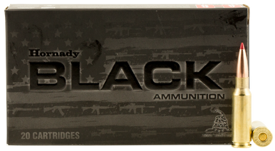 Hornady Black Rifle Ammo 6.5 Grendel 123 gr. ELD Match Black 20 rd.