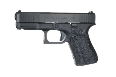Talon Grips EV02R Adhesive Grip  Textured Black Rubber, Fits Compact Glock Gen 5 (19, 23, etc.)