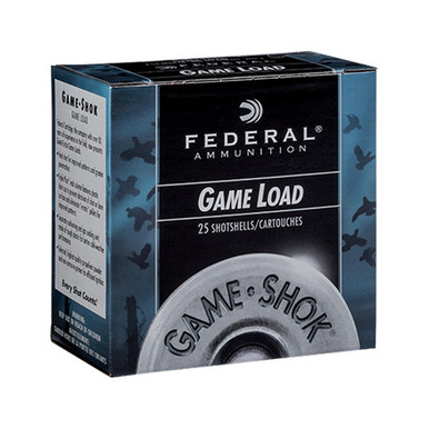 Federal Game-Shok Heavy Field Load 20 ga. 2.75 in. 1 oz. 6 Shot 25 rd.