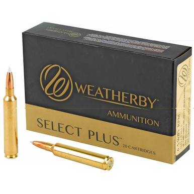 Weatherby Select Plus 6.5 Weatherby RPM AccuBond 140 Grain 20 Rounds