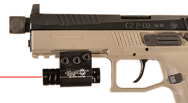 AimShot KT6132 Pistol Laser  Red Matte Black