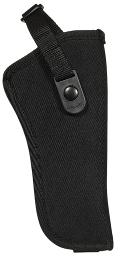 Allen 44818 Cortez  Size 18 OWB Style Black Polyester, Adjustable Strap & Belt Loop Mount Type fits 6" Barrel DA Revolver with Full Lug Right Hand