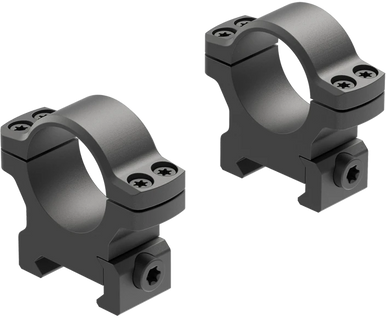 Leupold BackCountry Cross-Slot Scope Rings Matte 1 in. Medium
