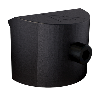Rival Arms RA75G101A Grip Plug  Compatible w/ Glock Gen3 (except 36/42/43), Black Aluminum