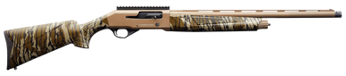 Charles Daly 601 Turkey 12GA, 24in. Barrel, 4rd, Mossy Oak Bottomland Camo Stock & Forend - FDE (930313)