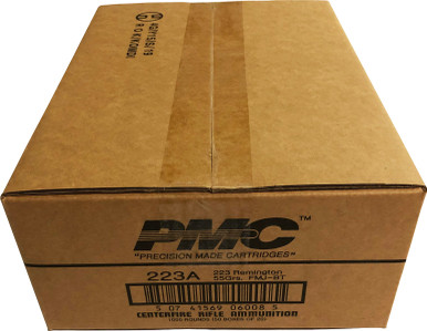 PMC Bronze .223 Remington Rifle Ammo - 55 Grain | FMJ-BT | 1 Case (50 boxes)