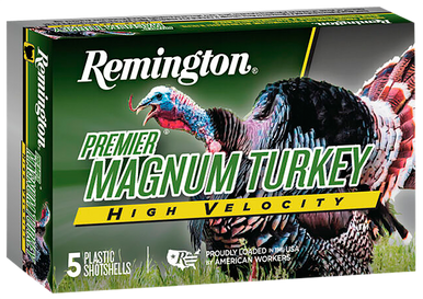 Remington Ammunition 20119 Premier Magnum Turkey High Velocity 20 Gauge 3" 1 1/8 oz 5 Shot 5 Rounds
