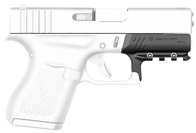 Recover Tactical GR4301 Compact Rail Adapter for Glock 43 43X and 48  Black