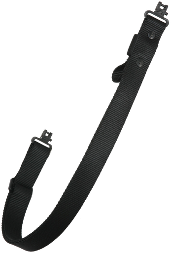 Outdoor Connection TP13DS Original Super-Sling 2+ 1.25" W x 28"-37" L Adjustable Black Nylon Webbing with Talon QD Swivels for Rifle/Shotgun