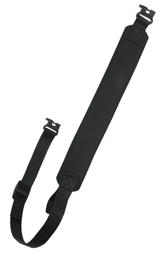 Outdoor Connection RAZ90043 Razor Sling with Brute E-Z Detach Swivels 1" W Adjustable Black Nylon Webbing for Rifle/Shotgun