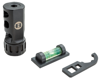 Bergara Rifles BA0006 ST-1 Self Timing Muzzle Brake, 5/8"-24 tpi Threads, 1" Diameter, 30 Cal