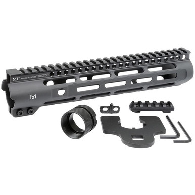 Midwest Industries MISLH105 Slimline  AR-15 Black Hardcoat Anodized Aluminum/Polymer 10.50" Picatinny/M-LOK