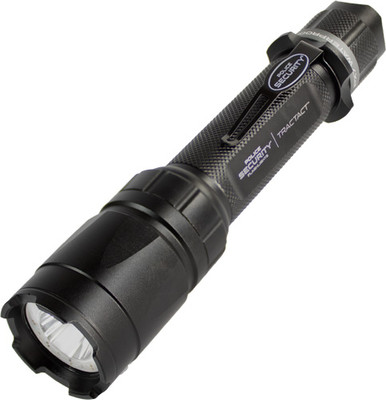 Police Security Flashlights Trac Tact LED Flashlight 350 Lumens Black