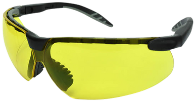 Radians CSB10541CS Ballistic Glasses Amber Lens Black Frame