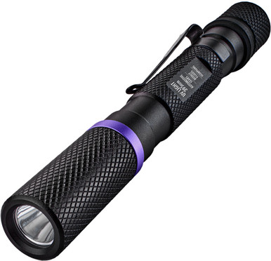 Police Security Flashlights UV Flashlight 395NM Black