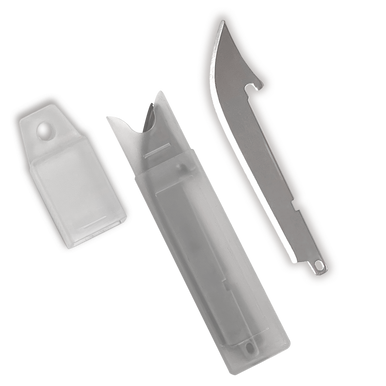 AccuSharp 742C Replaceable Blade Razor Replacement Blades 3.50" Stainless Steel Blade 6 Blades