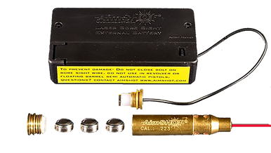 AimShot MBS22320X Modular Bore Sight  223 Rem Brass Includes Batteries
